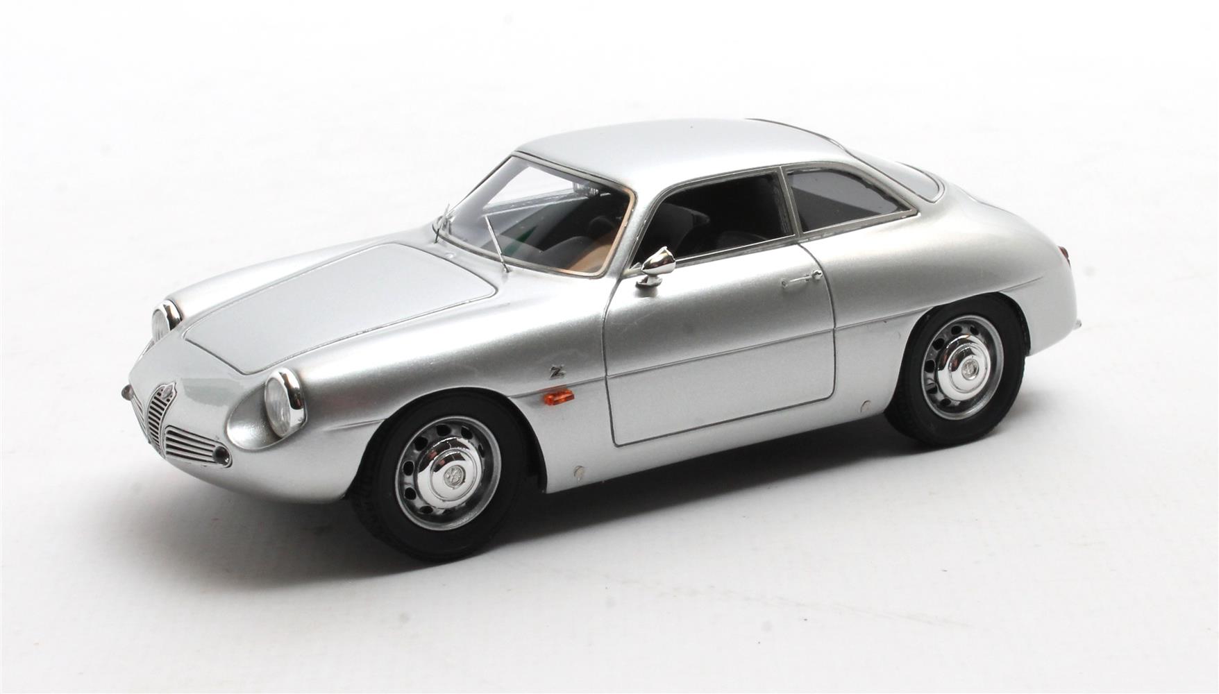 Alfa Romeo Giulietta SZ 1961 Zilver - 1:43  Alfa Romeo Giulietta SZ 1961 Zilver - 1:43